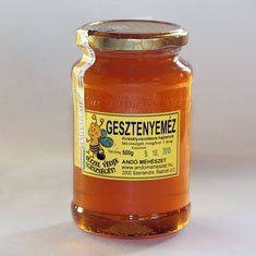 Gesztenyeméz::500 gramm 1750 Ft