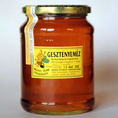 Gesztenyeméz::950 gramm 3100 Ft